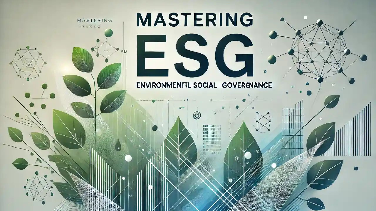 Mastering ESG
