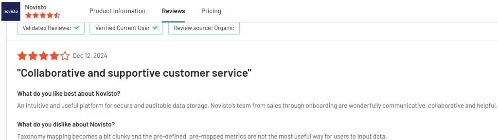Novisto G2 Reviews